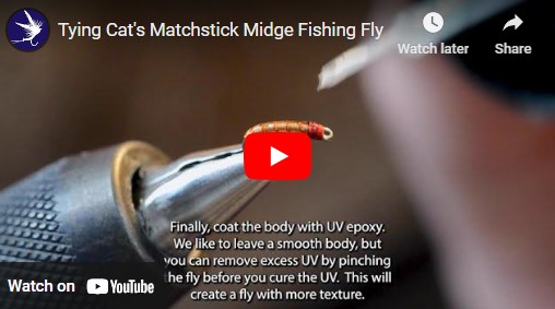 Tying Cat's Matchstick Midge